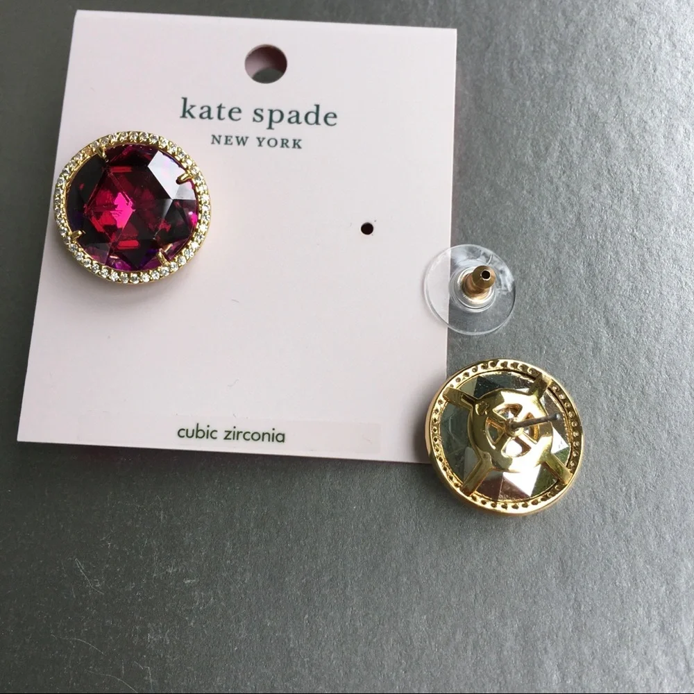 NWT Kate Spade She Has Spark Stud Earrings - Picture 7 of 9